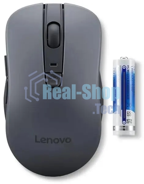Мышь беспроводная Lenovo WL310 Bluetooth Silent черный оптическая 1600dpi беспров. (GY51Q65621)