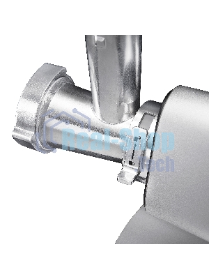 Мясорубка электрическая Korting KMG 0604 X серебристый, 2500 Вт, 3.5 кг/мин, реверс, защита от перегрузки, насадки - 6