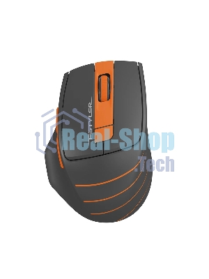 Мышь беспроводная A4Tech Fstyler FG30S серый/оранжевый, 2000 dpi, радиоканал, USB, кнопки - 6