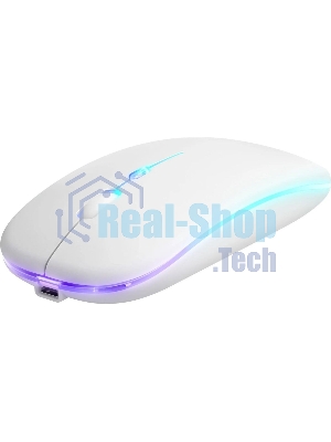 Мышь беспроводная Defender Touch MM-997 белый, 1600 dpi, радиоканал, Bluetooth, USB, кнопки - 4