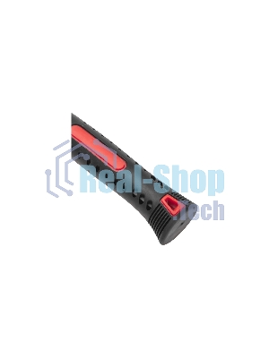 Киянка резиновая Kranz KR-12-8153 450 г, черно-белая резина, фибергласовая рукоятка