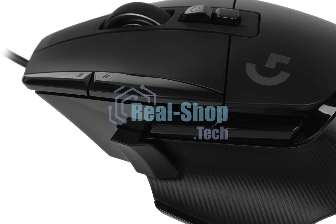 Мышь проводная Logitech G502 X черный, 25600 dpi, USB, кнопки - 13