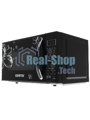 Микроволновая печь Centek CT-1579 черный, 20 л, 700 Вт, переключатели - сенсор