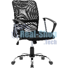 Кресло Defender RIVELLON черный, сетка, 110 кг, механизм качания