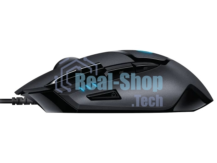 Мышь проводная Logitech G402 Hyperion Fury черный, 4000 dpi, USB, кнопки - 8