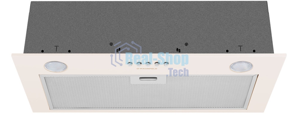 Вытяжка встраиваемая Maunfeld Crosby Singl 5028, бежевый, 49.8 см, 850 куб. м/ч, 48 дБ