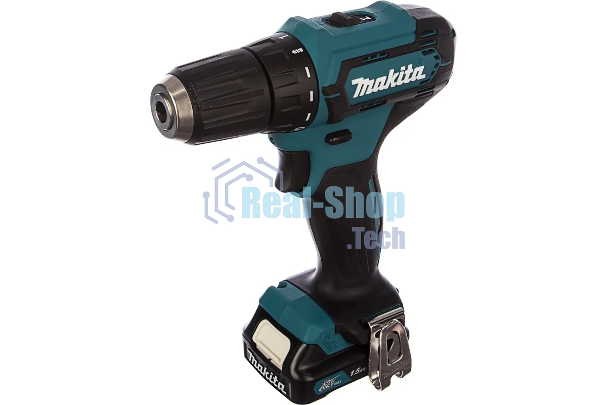 Дрель-шуруповерт аккумуляторная Makita DF333DWYE Аккумуляторная, Кейс