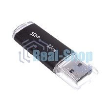 Флешка USB 32Gb Silicon Power Ultima U02 (SP032GbUF2U02V1K), USB 2.0, черный