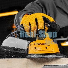 Треугольник абразивный Denzel на ворc. подложке под 