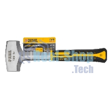 Кувалда Denzel 1 кг, цельнометаллическая, двухкомпонентная рукоятка