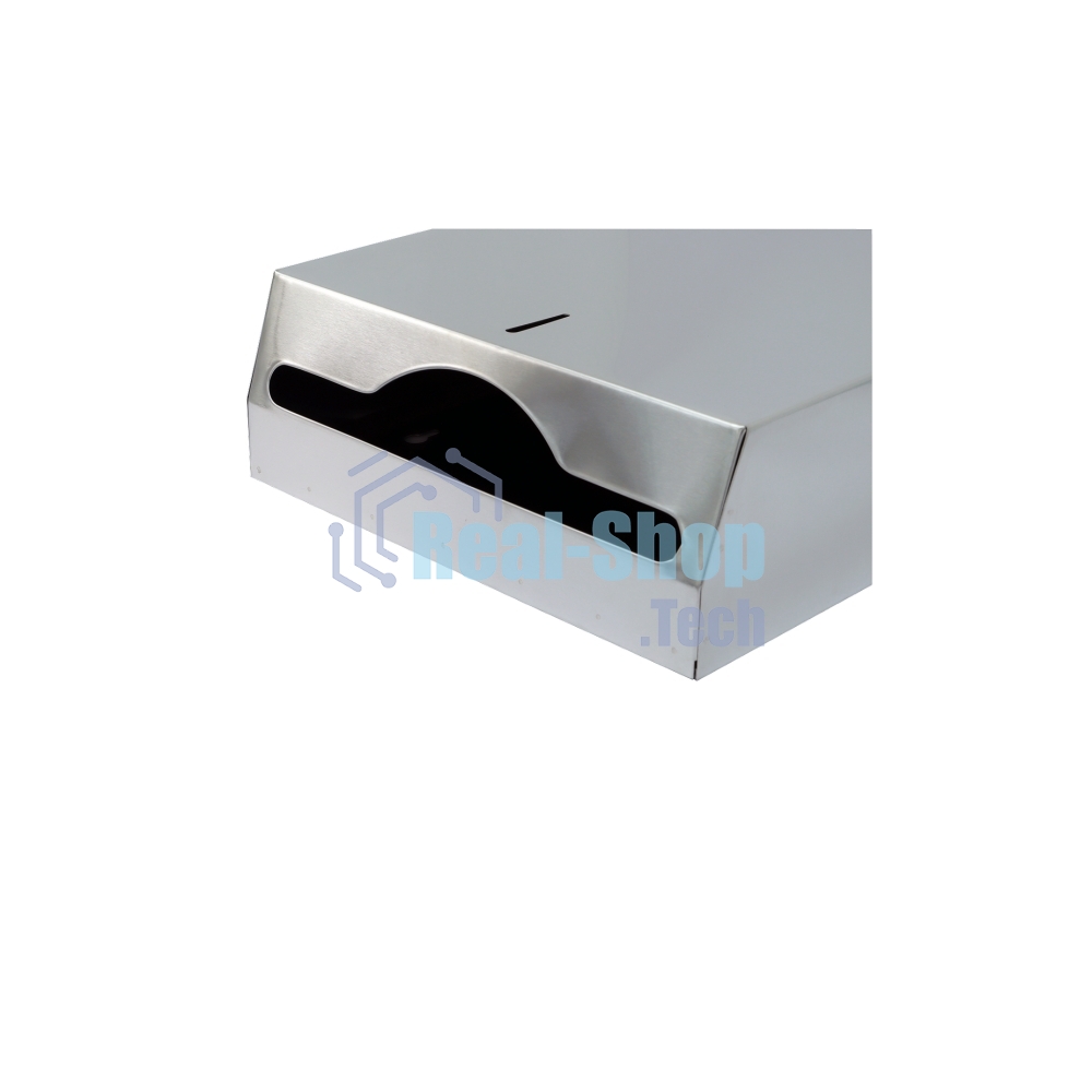 Диспенсер бумажных полотенец Puff 5615, хром мат., антивандальный с ключом