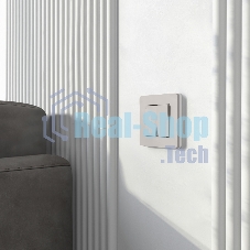 Рамка на 1 пост WERKEL Split (дымчатый/белый, soft-touch) W0013067