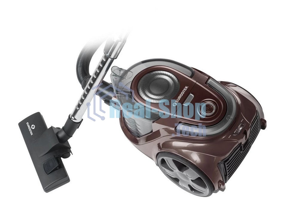 Пылесос Eurostek EVC-4513 коричневый, 500/2800 Вт, уборка сухая, пылесборник контейнер 3 л
