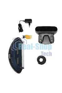 Робот-пылесос Vitek VT-1805 (MC) голубой/белый, 2500 мА·ч Li-Ion, уборка влажная/сухая, пылесборник контейнер 0.5 л