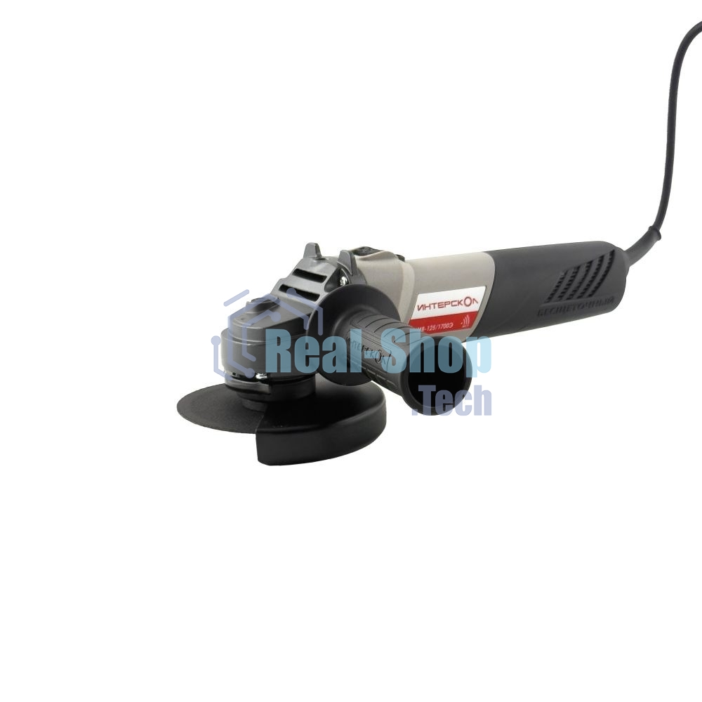 Угловая шлифовальная машина Интерскол УШМВ-125/1700Э 1700Вт 10000об/мин рез.шпин.:M14 d=125мм (912.0.0.40)