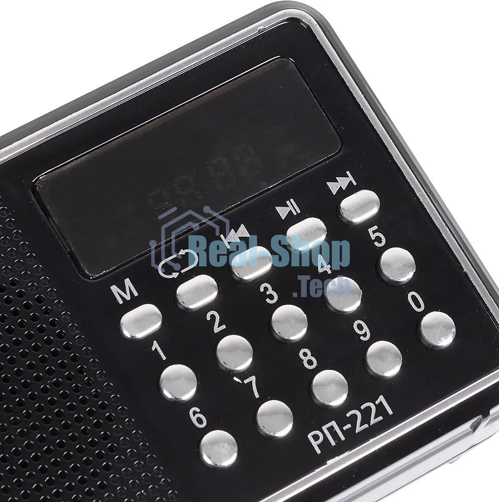 Радиоприемник Сигнал РП-221, USB, SD, дисплей