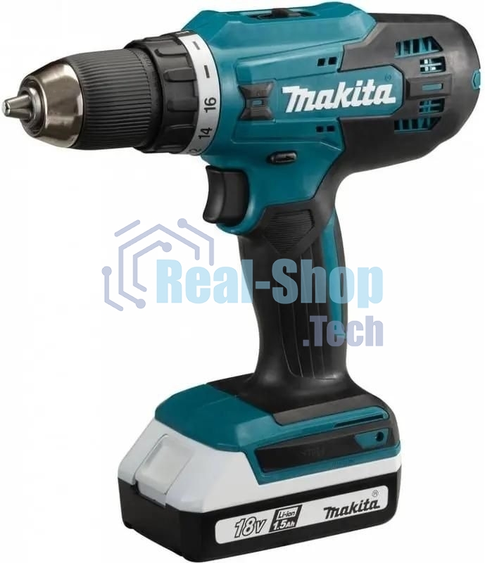 Дрель-шуруповерт аккумуляторная Makita DF488D002 аккум. патрон:быстрозажимной