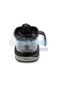 Соковыжималка Blackton Bt J1113 Black-Steel, Мощность 40 Вт, Объем кувшина 1.2 л, AC мотор, 2 сменные насадкию, Индикатор уровня сока, Прорезиненные ножки, Длина шнура электропитания 1 м, Напряжение 220-240 В, 50/60 Гц