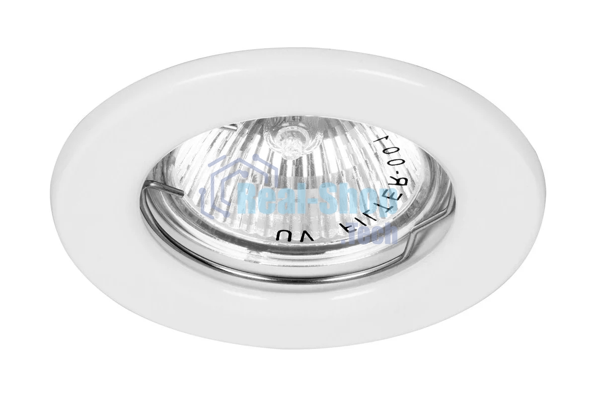 Светильник Feron ИВО-50w 12в G5.3 белый