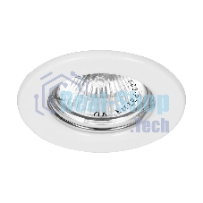 Светильник Feron ИВО-50w 12в G5.3 белый