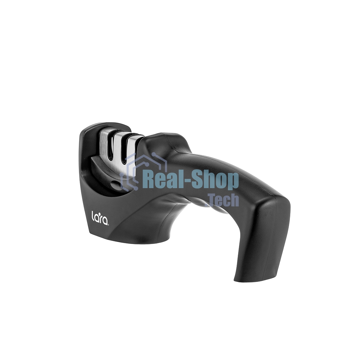 Ножеточка LARA LR05-03 съемный блок, 3 точильных полотна, пластик ABS