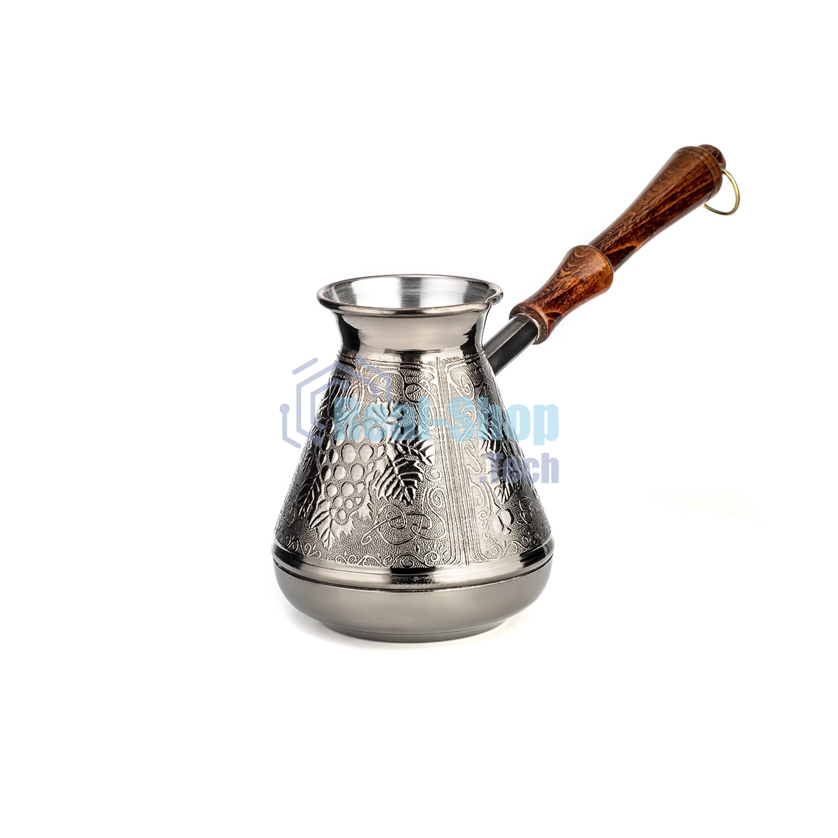 Турка медная Lara LR15-01 300 мл Виноград деревянная, лакированная ручка с латунным кольцом