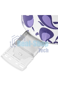 Тостер Kitfort КТ-6863 1080Вт белый/фиолетовый