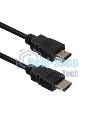 Кабель ACD-DHHM2-30B ACD-DHHM2-30B HDMI 2.0, Golden Plated,19m/19m, черный, 3м