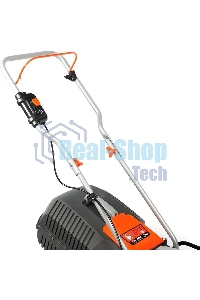 Газонокосилка аккумуляторная Patriot CM 432 (поставляется без акб 40В и зарядного), бесщеточ. двиг., 32 см, центр. регулир. 3 пол. 25-75, трав 30 л., мульчирование