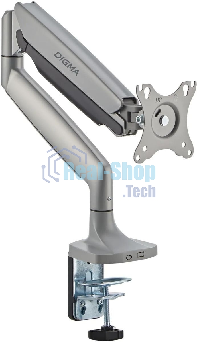 Кронштейн для мониторов ЖК Digma D-MM301 серый 17