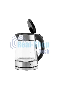 Чайник электрический Galaxy Line GL 0561, стекло, 2200 Вт, 1,7 л, многоцветная LED-подсветка, съемный фильтр, корпус из термостойкого стекла