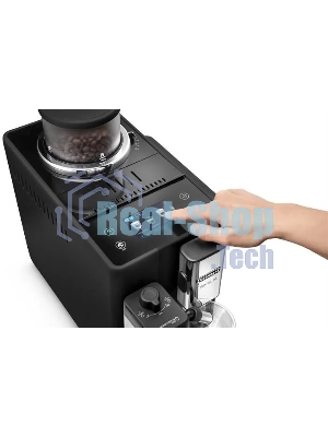 Кофемашина автоматическая DeLonghi EXAM440.55.B черный, исп. кофе - зерновой/молотый, 1.4 л, 1450 Вт, 19 бар