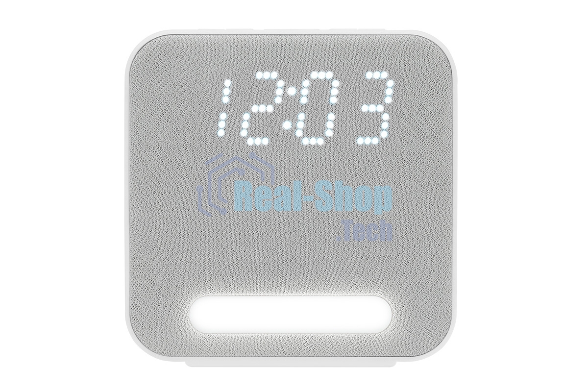 Радиобудильник Harper HCLK-2060 белый/серый - белый led