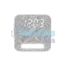 Радиобудильник Harper HCLK-2060 белый/серый - белый led