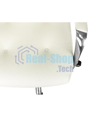 Кресло Бюрократ DAO/WHITE белый, кожа