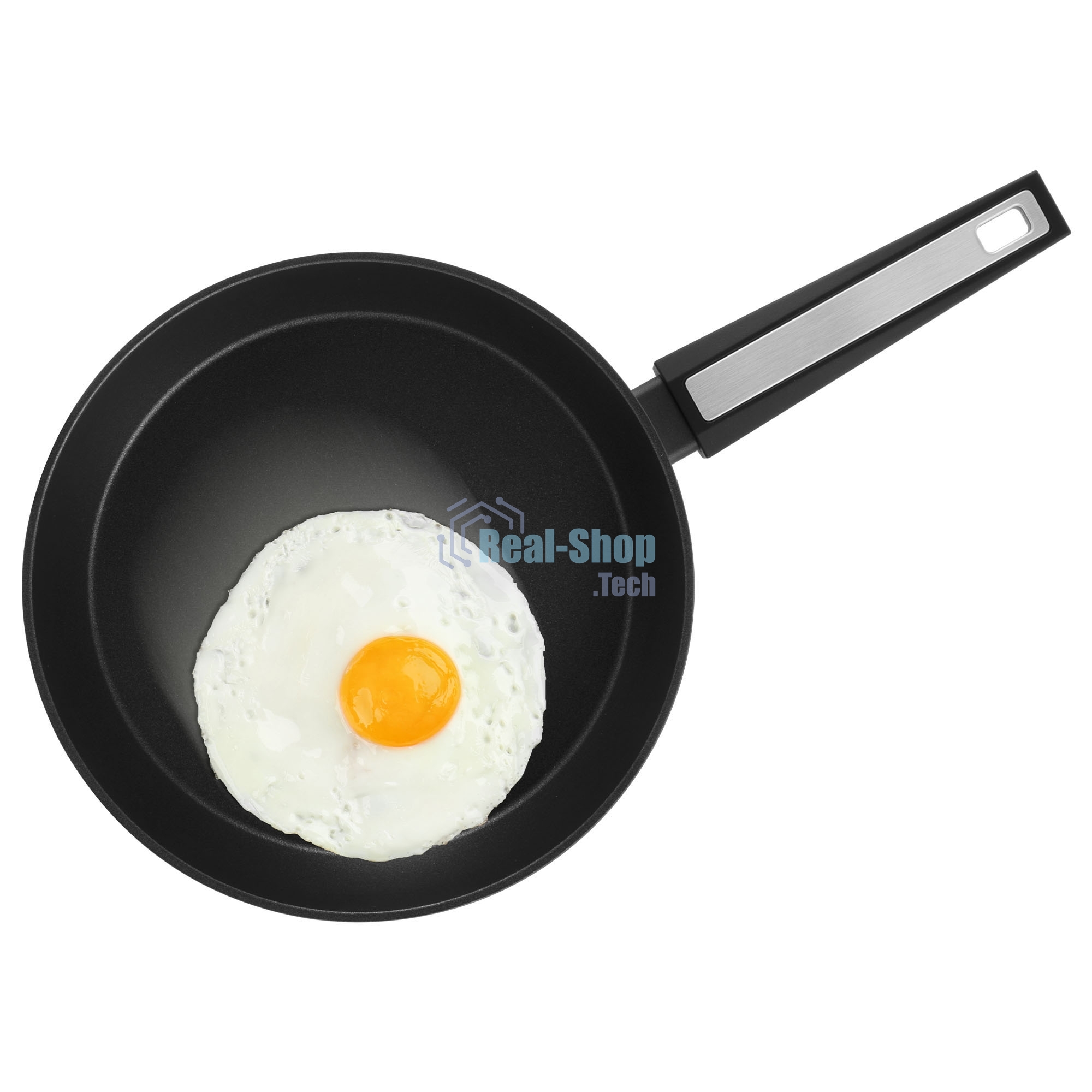 Сковорода Rondell Blitz RDA-1913 круглая 26 см, покрытие: Xylan Plus ручка несъемная (без крышки) черный