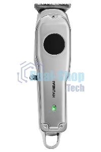 Машинка для стрижки Hyundai H-HC7111 серебристый/черный 3Вт (насадок в компл:3шт)