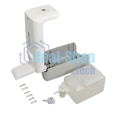 Локтевой дозатор универсальный для жидкого мыла и дез. растворов, 800 мл, Puff 8189, пластиковый