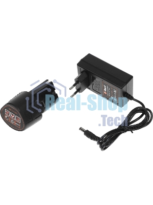 Дрель-шуруповерт Bort BAB-12x2Li-F, 12 В, 1,5 Ач, 36 Нм, щеточный