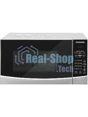 Микроволновая печь Starwind SMW3120 серебристый/черный, 20 л, 700 Вт, переключатели - сенсор