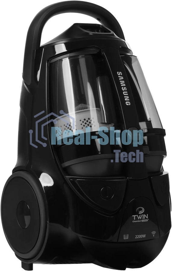 Пылесос Samsung VCC8874H35/XEV черный, 430/2200 Вт, уборка сухая, пылесборник контейнер 2 л