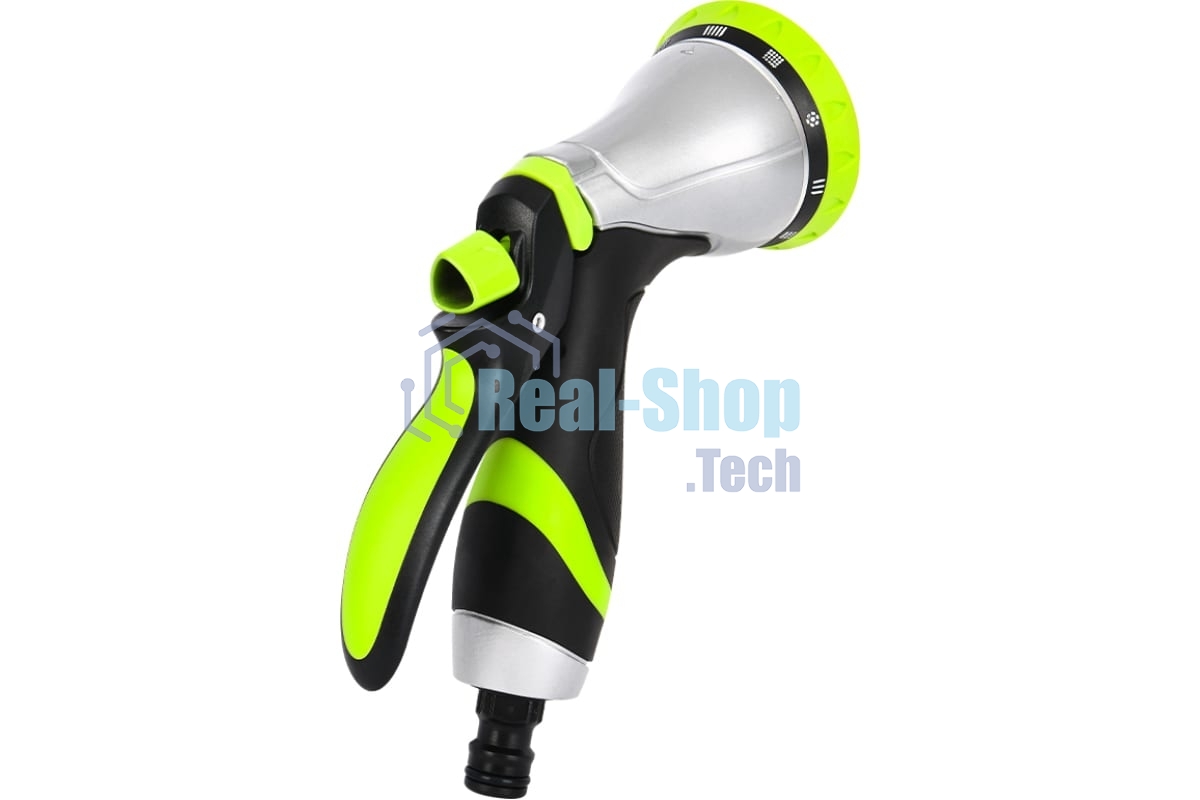 Пистолет-распылитель поливочный Deli DL8764 10 режимов распыления, диаметр шланга 3/4