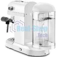 Кофеварка рожковая Ufesa PALERMO WHITE белый, исп. кофе - молотый, 1.5 л, 1350 Вт, 20 бар