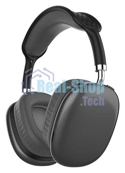 Гарнитура Bluetooth QUMO Emotion (ВТ 0091) MicroSD AUX накладная Bluetooth 5.3 360 мА 10ч черный