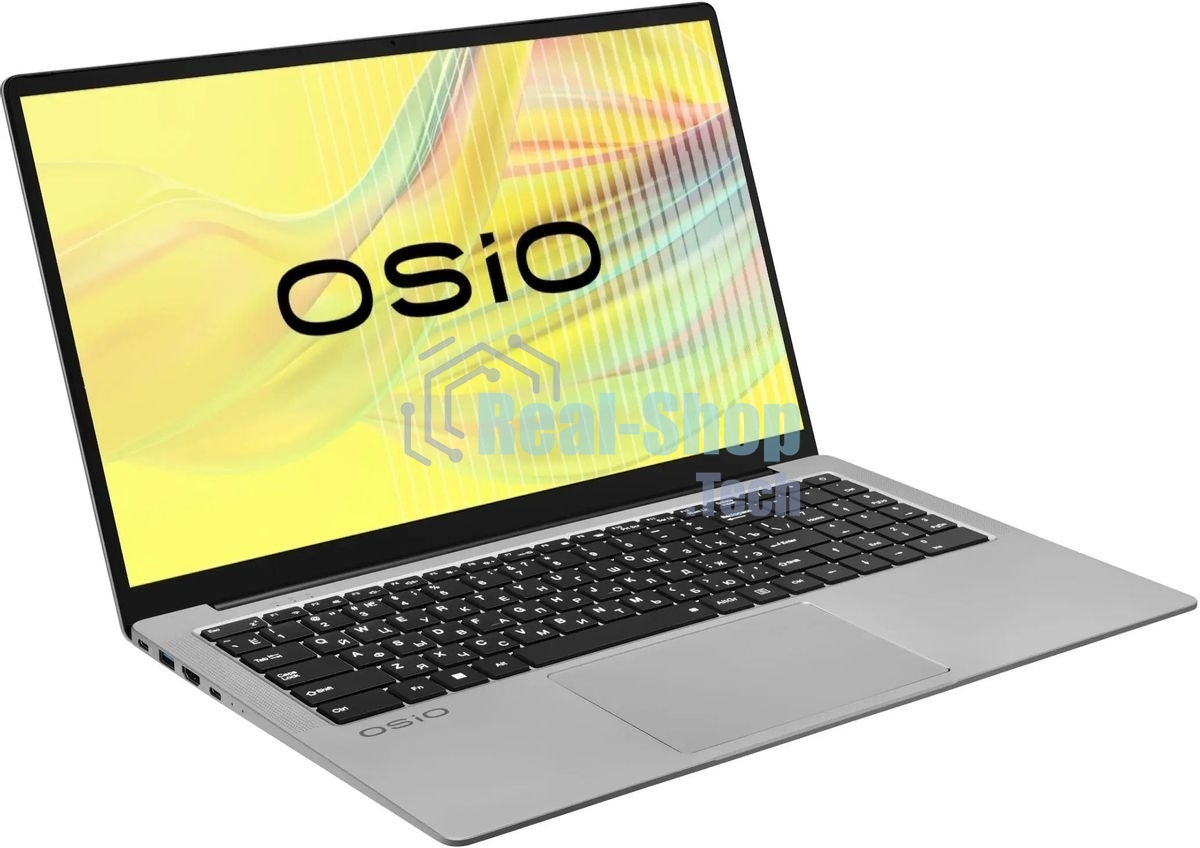 Ноутбук Osio FocusLine F160a-010 серый Ryzen 7 5700U 16Gb SSD 1Tb 16.1