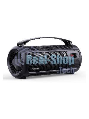 Колонка портативная Hyundai H-PS1025 черный 40W 2.0 BT 10м 3000mAh