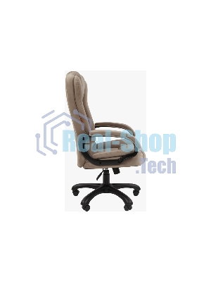 Кресло Chairman Home 600 бежевый, ткань, 120 кг