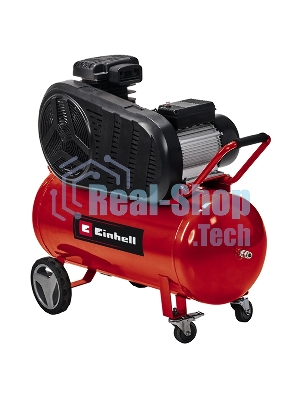 Компрессор поршневой Einhell TE-AC 400/90/10 масляный 230л/мин 90л 3000Вт красный