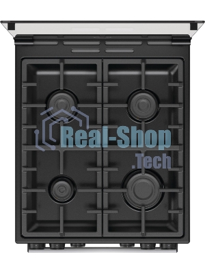 Плита Комбинированная Gorenje GK5C41SF серый (стеклянная крышка) реш.чугун