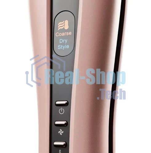 Фен-выпрямитель для волос Haier HHS-605 розовый, 210 °C, 4 режима